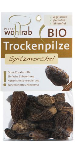 Pilze Wohlrab, Kegle-morkel torkad 15g