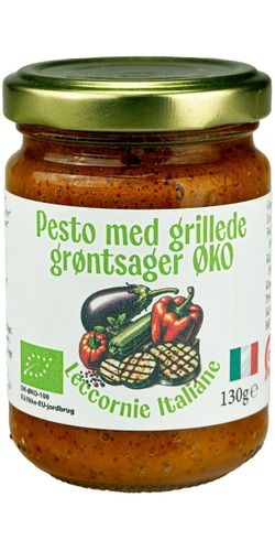 Gourmeture/Pesto med grillede grøntsager - 130g - ØKO